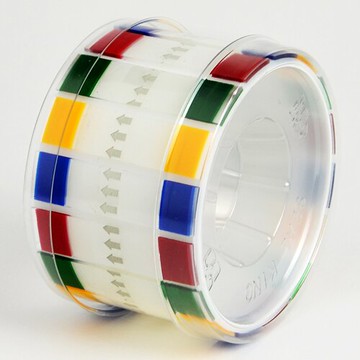 【史代新文具】王佳ESTAPE RHS4005 色頭4色 15mmx55mm 16疊x24抽  不能重複貼