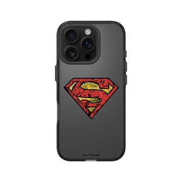 iPhone 16 Pro Clear 酷墨灰 - Superman - Superman-經典漫畫LOGO