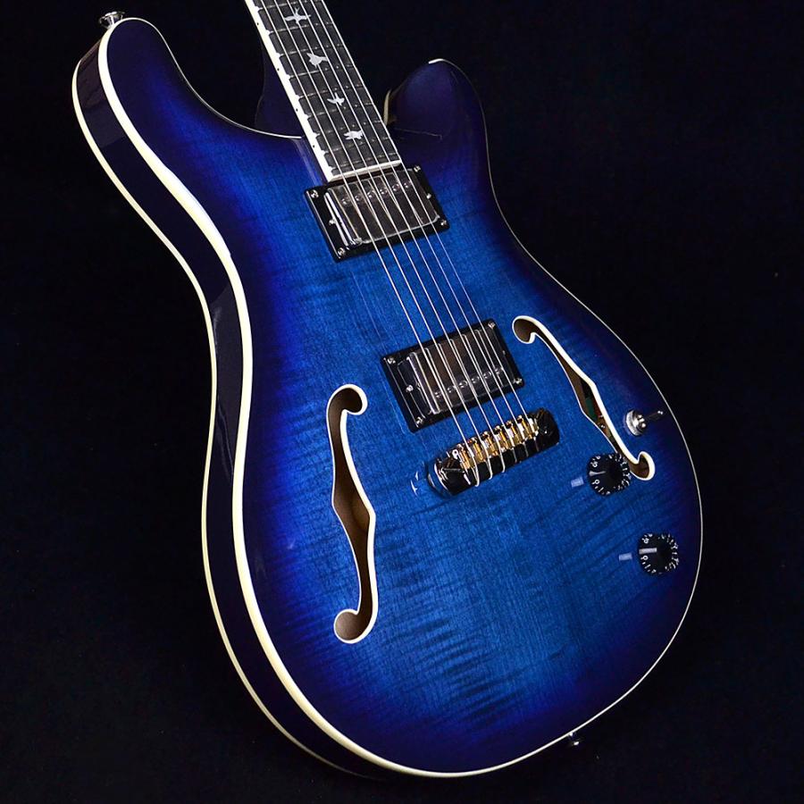 PRS SE Hollowbody II Faded Blue Burst フルアコ〔ポールリードスミス SE ホロウボディ2〕〔未展示品〕