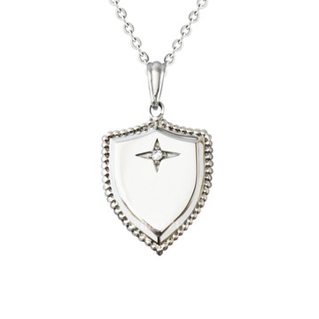 EZGOLD-幸福印記-鋼飾項鍊(男)