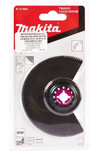 MAKITA 牧田 磨切片 B-64967 TMA020 雙金屬 橡膠 聚苯乙烯 絕緣物料 舊B-21462
