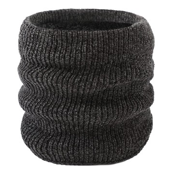 冬季加絨保暖脖套加厚男女高領毛線圍脖套防寒防風自行車護頸防凍