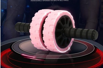 健腹輪   健腹輪女男健身器材家用卷腹輪靜音收腹滾輪瘦腰減肚子鍛煉腹肌輪   瑪麗蘇