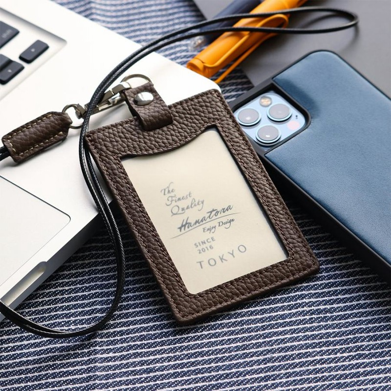本革 Idカードホルダー 社員証ケース ネックストラップ付 縦型 カードケース レディース メンズ 可愛い おしゃれ スリム ビジネス Hanatora 通販 Lineポイント最大0 5 Get Lineショッピング