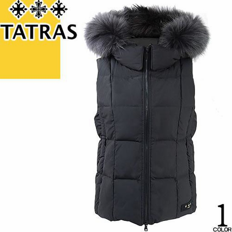 タトラス FAGLIA ファグリア ファーダウンベスト サイズ2