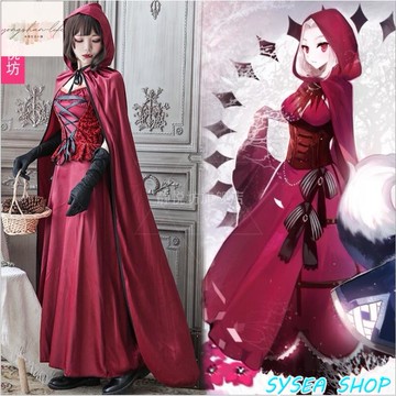 萬聖節服裝 小紅帽服裝 成人女生 角色扮演 吸血鬼 公主長裙披肩 Cosplay 變裝派對 舞臺 表演服裝