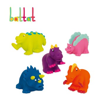 Battat 洗澡玩具-恐龍(霓虹) 寶寶  新生兒