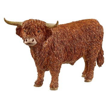 schleich 史萊奇 高地公牛 塑膠ABS 主要材質 適用年齡: 3歲以上  1個