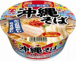 明星　沖縄そば(かつお昆布だしソーキ味)12個セット