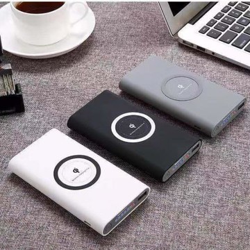 外貿爆款無線充充電寶20000毫安戶外大容量移動電源禮品定制LOGO