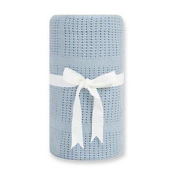 奇哥純棉洞洞毯(120x155cm) (TLC13100F冰山藍) 735元