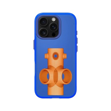 iPhone 16 Pro Clear 激光藍 - Arnaud Pfeffer - 機械線稿
