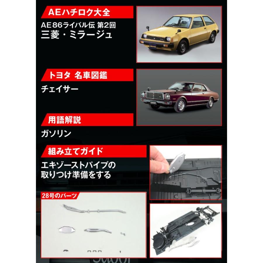 デアゴスティーニ　スプリンタートレノ AE86　第28号