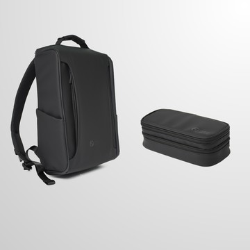 【FORYU DESIGN】全新升級SOAR ONE PRO後背包+經典款收納包2入組合