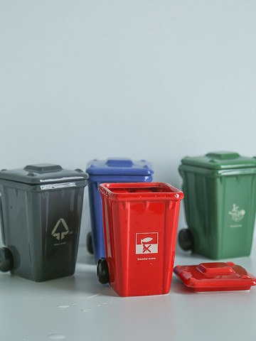 垃圾桶創意個性馬克水杯子陶瓷大容量帶蓋惡搞送兄弟室友同學朋友