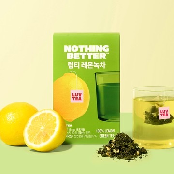 NOTHING BETTER LUV TEA Lemon Green Tea 15ea