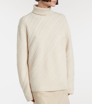 Joseph Cable-knit wool turtleneck sweater