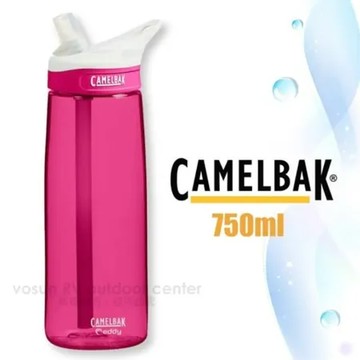 【CAMELBAK】Eddy 多水吸管水瓶 750ml.運動水壺0.75L.水瓶.茶壺/CB53626 火龍果