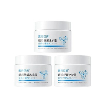 凝膠 素秀臣氏曬後舒緩冰沙霜50g 3入組