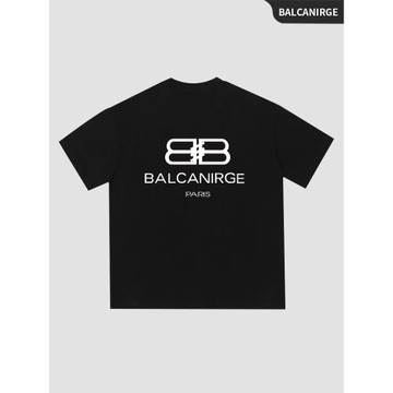 Balcanirge官方短袖情侶t恤夏季新款巴家半袖260克純棉oversize