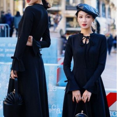 レトロ 長袖 ドレスの通販 849件の検索結果 Lineショッピング