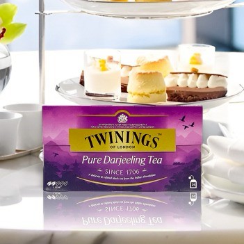 【TWININGS唐寧茶】歐式大吉嶺茶(2gx25入)