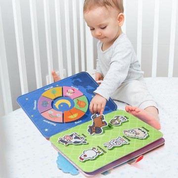 【包郵】兒童專注力貼紙書寶寶卡通貼貼畫反復粘貼紙益智玩具跨境