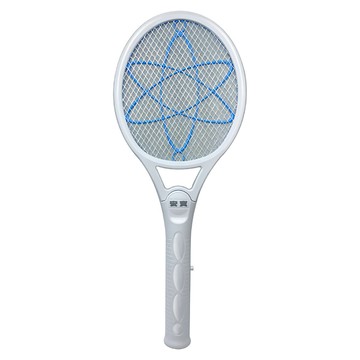 anbao 安寶 小黑蚊電蚊拍 三層 高達4000V電壓 可消滅小黑蚊  495 x 195mm  白色