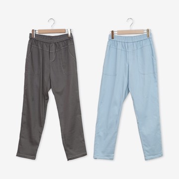 【Dailo】好多貓貓簡約牛仔寬褲 藍 灰