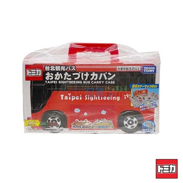 『 單位日貨 』  麗嬰代理正版 TOMICA 多美 小汽車節會場限定 台北市 兩階觀光 手提盒