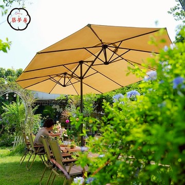 免運 工廠直銷 戶外遮陽傘 中柱傘 羅馬傘 香蕉傘 擺攤傘 庭院傘 紫葉大型遮陽傘戶外庭院太陽傘室外商用奶茶店鋪外擺中柱傘露營傘店長推薦/特惠 工廠現貨出 特價出 全館折扣 售後保障 zm5319