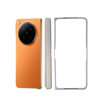 Find N 摺疊系列殼 QinD OPPO Find N6 磁吸式中軸+前螢幕邊框-灰色