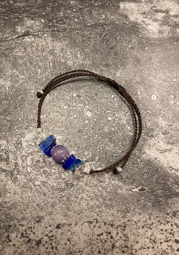 【貴族夢】貓眼碎石 巴西蠟線 編織手環