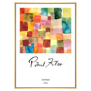 菠蘿選畫所 保羅・克利 無題 1914 AVAR5740D  木色  50 x 70cm