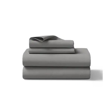 KSP｜繽紛 水磨灰 義大利平織長纖棉 簡約寢飾四件組