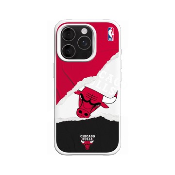 iPhone 16 Pro SolidX 白 - NBA - 熱血系列-芝加哥公牛 Chicago Bulls - Sweat and Tears