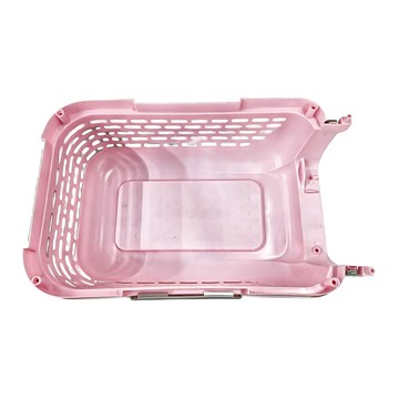 dog it 旅行提籃  粉紅色 + 白色  小  1個