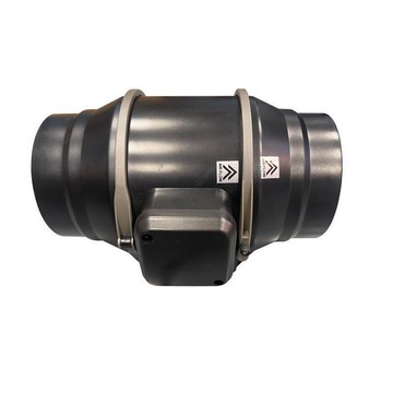 EC帳篷種植4寸6寸100mm斜流管道風機衛生間排風換氣扇油煙抽[DD2610001]