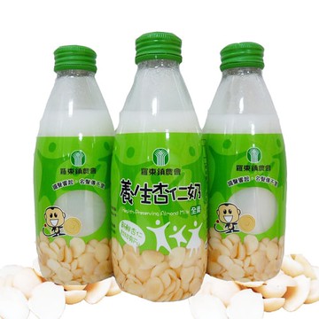 【羅東農會】養生杏仁奶(24瓶/箱)