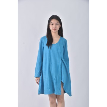 (S) ds4u藍色洋裝二手衣