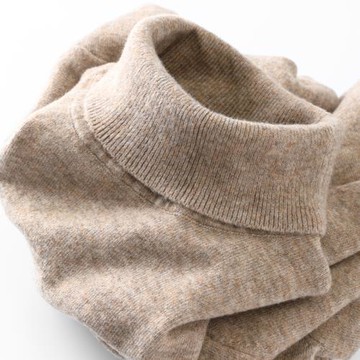 嬰兒級面料！毛衣男高領羊毛衫純色針織衫