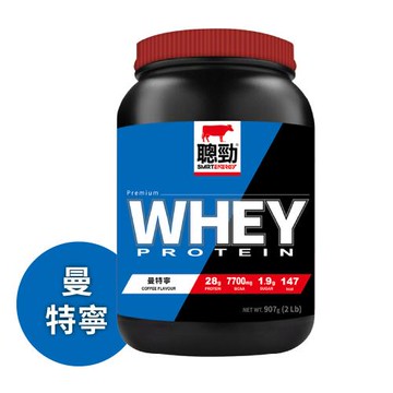 【紅牛官方直營】聰勁即溶乳清蛋白曼特寧(2磅)x2罐