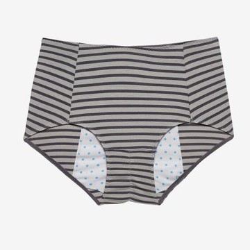 une nana cool-夜用生理褲 M-L中高腰三角內褲-US5868GY