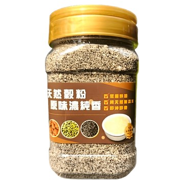 品鮮生活 研磨黑芝麻杏仁粉  380g  1罐