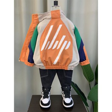 男童外套春季2026新款洋氣寶寶春秋裝防風衣服潮兒童薄款夾克上衣