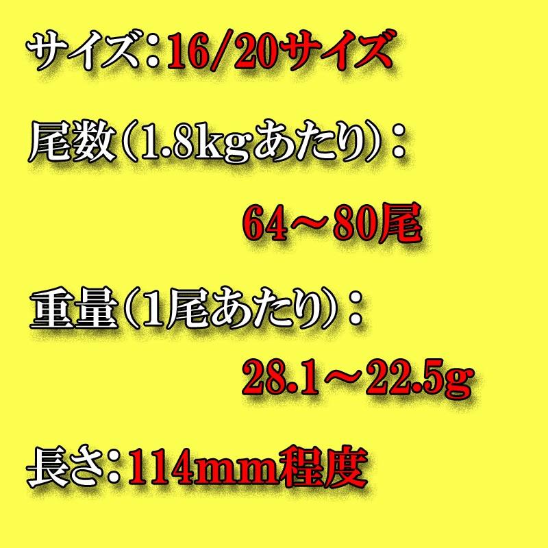 海鮮 えび ブラックタイガーエビ　16 20サイズ