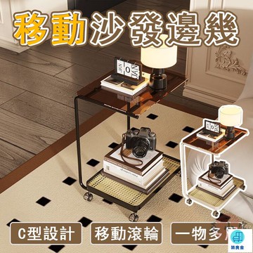 台灣公司 工廠直銷 可開發票 【宅配免運】可移動小推車 小戶型邊幾 客廳置物架 沙發邊桌 小茶幾 型邊幾 型邊桌 客廳邊桌 移動邊桌店長推薦 新品特價 5z86