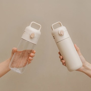 QA BOTTLE 生活水瓶 - 一蓋兩瓶身組合 好奇紫
