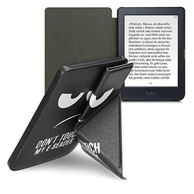 kwmobile 対応: Kobo Nia ケース - 折り紙式 reader 全面保護 スタンド