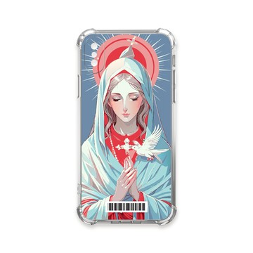 iPhone Xs Max 殼 TRON IPhone XS Max 聖母水彩  載具 四角防摔殼 手機殼
